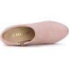 imageAllegra K Womens Platform Round Toe Chunky Heel Ankle BootiesPink