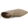 imageAllegra K Womens Pointed Toe Zipper Chunky Heels Ankle BootsBeige