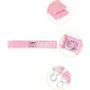 imageAllegra K Womens Skinny Elastic Waist Belts Sequins Decor Stretchy Belts for Dresses 2PCSPink
