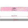 imageAllegra K Womens Skinny Elastic Waist Belts Sequins Decor Stretchy Belts for Dresses 2PCSPink