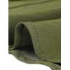 imageAllegra K Womens Denim Collar Button Down Tie Waist Jean Shirt DressArmy Green