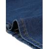 imageAllegra K Womens Jean Skirts Split Casual High Waist Bodycon Denim Pencil SkirtDark Blue