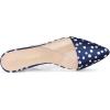 imageAllegra K Womens Polka Dots Clear Chunky Heels Slides MulesBlue