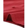 imageAllegra K Womens Cotton Short Sleeve Button Down Peter Pan Collar BlouseBurgundy