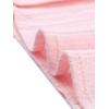 imageAllegra K Womens Cotton Short Sleeve Button Down Peter Pan Collar BlouseLight Pink