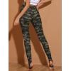 imageAllegra K Womens Leggings Printed High Waist Elastic Waistband Party Yoga Christmas Stirrup PantsGreycamouflage