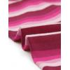 imageAllegra K Womens Leggings Printed High Waist Elastic Waistband Party Yoga Christmas Stirrup PantsHot Pinkstripe