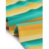 imageAllegra K Womens Leggings Printed High Waist Elastic Waistband Party Yoga Christmas Stirrup PantsYellow Greenstripe