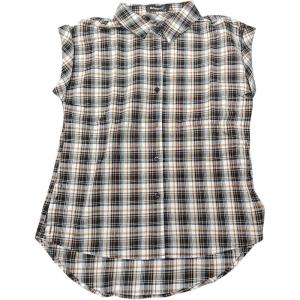 imageAllegra K Womens Summer Plaid Tops Casual Short Sleeves Western Button Down ShirtBlack White
