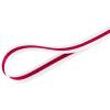 imageAllegra K Colorful Color Block Stripe Canvas Shoe Strings Flat Shoelace for Sneaker 2 PairsWhiteredwhite