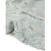 imageAllegra K Floral Lace Shrug for Womens Tie Front Top Ruffled Hem Office Sheer Crop Bolero CardiganGrey