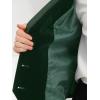 imageAllegra K Velvet Suit Waistcoat for Womens Retro Sleeveless Steampunk Blazer Dressy VestDark Green