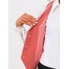 imageAllegra K Velvet Suit Waistcoat for Womens Retro Sleeveless Steampunk Blazer Dressy VestPink