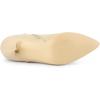 imageAllegra K Womens Pointed Toe Zipper Stiletto Heel Ankle BootsNude