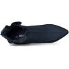 imageAllegra K Womens Pointed Toe Stiletto Heel Ruffle Ankle BootsNavy Blue
