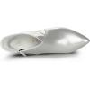 imageAllegra K Womens V Shape Pointed Toe Stiletto Heel Ankle BootsSilver