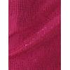 imageAllegra K Metallic Crop Top for Womens Sleeveless Sparkly Sequin TopsHot Pink