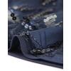 imageAllegra K Womens Sequin Shiny Glitter Crop Top Christmas Short Sleeves Sexy Party Tassel TShirtDeep Blue