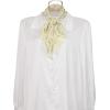 imageAllegra K Women Chiffon Scarves  276quot X276quot  Floral Print Square Kerchief Neck Scarf NeckerchiefLight Yellow