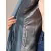 imageAllegra K Womens Casual Winter Outwear Hooded Button Peacoat Toggle Duffle CoatGray Blue