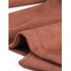 imageAllegra K Womens Faux Suede Trench Coat Notched Lapel Double Breasted Jacket with BeltCaramel