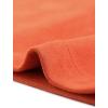 imageAllegra K Womens Faux Suede Trench Coat Notched Lapel Double Breasted Jacket with BeltOrange