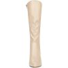 imageAllegra K Womens Pointy Toe Buckle Stiletto Heel Knee High BootsBeige