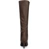 imageAllegra K Womens Pointy Toe Buckle Stiletto Heel Knee High BootsCoffee