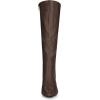 imageAllegra K Womens Pointy Toe Buckle Stiletto Heel Knee High BootsCoffee