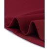 imageAllegra K Womens Work Dress Round Neck Solid Color Sleeveless ALine Casual Office DressesBurgundy