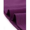 imageAllegra K Womens Work Dress Round Neck Solid Color Sleeveless ALine Casual Office DressesPurple