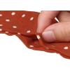 imageAllegra K 50s Skinny Silky Scarf Polka Dots Waistband Long Narrow Neckscarf Bag Handle AccessoryCaramel Small Dot