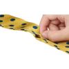 imageAllegra K 50s Skinny Silky Scarf Polka Dots Waistband Long Narrow Neckscarf Bag Handle AccessoryYellow Medium Dot