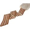 imageAllegra K Faux Fur Winter Collar Scarf Thick Plush Neck Scarves Wrap Warmer Shawl for Women LadyRed