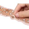 imageAllegra K Ladies Fashion Skinny Scarves Hair Band Ribbon Bag Accessory NeckerchiefBrown Leaf