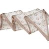 imageAllegra K Ladies Fashion Skinny Scarves Hair Band Ribbon Bag Accessory NeckerchiefKhaki Leaf
