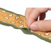 imageAllegra K Ladies Fashion Skinny Scarves Hair Band Ribbon Bag Accessory NeckerchiefYellow Leaf