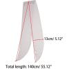 imageAllegra K Women Plain Solid Color Pure Skinny Scarf Scarves Long Neckerchief Hair BandDusty Pink