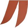 imageAllegra K Women Plain Solid Color Pure Skinny Scarf Scarves Long Neckerchief Hair BandOrange