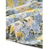 imageAllegra K Womens Knee Length Skirt Floral Elastic Waist Flowy Tiered ALine Ruffle SkirtWhite Yellow