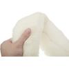 imageAllegra K Womens Love Heart Flower Ribbon Thicken Faux Fur Collar Scarf Neck Scarves Winter WarmerRed