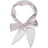 imageAllegra K Women Plain Solid Color Pure Skinny Scarf Scarves Long Neckerchief Hair BandDusty Pink