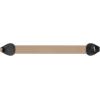 imageAllegra K Interlock Buckle 8shaped Faux Leather Elastic Belt Cinch Waistband for LadyLight Khaki