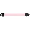 imageAllegra K Interlock Buckle 8shaped Faux Leather Elastic Belt Cinch Waistband for LadyLight Pink