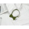 imageAllegra K Mens Pretied Bowtie Adjustable Neck Solid Color Knitted Bow TiesOlive Green