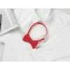 imageAllegra K Mens Pretied Bowtie Adjustable Neck Solid Color Knitted Bow TiesRed