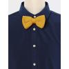 imageAllegra K Mens Pretied Bowtie Adjustable Neck Solid Color Knitted Bow TiesYellow
