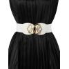 imageAllegra K Women Knot Heart Waist Belt White