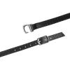 imageAllegra K Womens Adjustable Detachable Crossed AntiSlip Shoe Straps for Heels with BuckleLeather Black