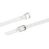 imageAllegra K Womens Adjustable Detachable Crossed AntiSlip Shoe Straps for Heels with BuckleWhite